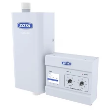 Котел электрический настенный ZOTA Econom - 7,5 кВт (220/380В, 3 ступени мощн. 2.5-5-7.5 кВт, с ПУ)