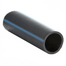ПНД труба d63х4.7 мм, питьевая с синей полосой, SDR13.6 (PN12.5), 100 м, РосТурПласт, ПЭ100