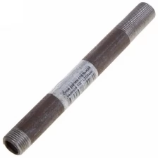 Сгон сантехнический / Фитинг для труб / Сгон для труб 1/2" стальной ДУ-15 мм, L-200 мм