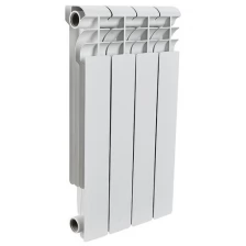 Радиатор секционный алюминий ROMMER Profi AL 500, кол-во секций: 4, 320 мм. подключение: универсальное боковое