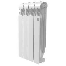 Радиатор секционный Royal Thermo Indigo 500 2.0, кол-во секций: 4, 4.68 м2, 468 Вт, 320 мм., подключение универсальное боковое