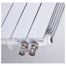 Радиатор биметаллический Rifar Base Ventil нижнее правое подключение 500 мм х 13 секций (R50013НПП)