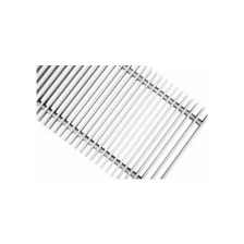 Решетка рулонная Techno РРА 350-1800/C алюминиевая, цвет серебро