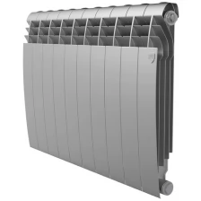 Радиатор секционный Royal Thermo BiLiner 500, кол-во секций: 6, 6.66 м2, 666 Вт, 480 мм., подключение универсальное боковое