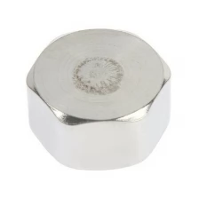 Заглушка ZEIN engr, 1/2", крышка, внутренняя резьба, нержавеющая сталь./В упаковке шт: 100