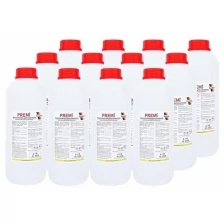 Биотопливо, топливо для биокамина PREMI 12 литров (12 бутылок по 1 литру) многоступенчатая очистка