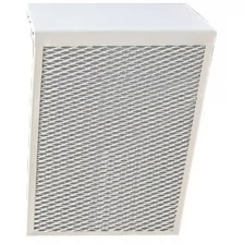Экран на чугунный радиатор, 390 х 610 х 142 мм, 4 секции, металлический, белый Эковент 1749382 .