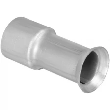 Соединитель труб глушителя - переходник d=55мм/R30/d=56мм L=120 (алюминизированная сталь) EMP 553056 TRIALLI
