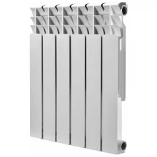 Радиатор алюминиевый KONNER LUX 500/100 литой, 6 секций