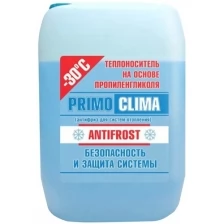 Теплоноситель PRIMOCLIMA ANTIFROST (Пропиленгликоль) -30C 20 кг канистра (цвет синий)