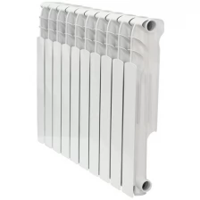 Радиатор отопления Aquaprom BI 500/80 B21 10 секций (синий кв.)