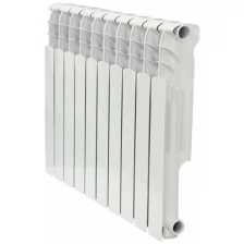 Радиатор отопления Aquaprom AL 500/80 A21 10 секций (серый кв.)