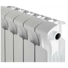 Биметаллический радиатор Rifar Monolit Ventil 350 - 8 секций нижнее правое подключение