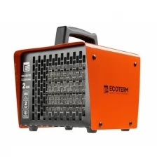 Нагреватель воздуха электр. Ecoterm EHC-02/1D (кубик, 2 кВт, 220 В, термостат, керамический элемент PTC) (ECOTERM)