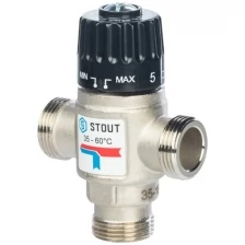 Термостатический смесительный клапан STOUT3/4 SVM-0120-166020 .