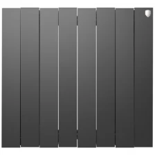Радиатор Royal Thermo PianoForte 500 8 секций Noir Sable боковое подключение биметалл