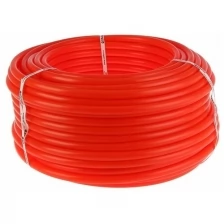 VALFEX Труба из полиэтилена VALFEX, PERT, d=20х2 мм, бухта 100 м, для теплого пола, красная