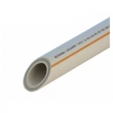 Труба полипропиленовая FV-PLAST Faser Hot (AA113025004) армированная стекловолокном 25х2000 мм PN28 серая